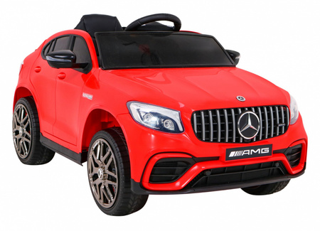 Mercedes Benz GLC63S dla dzieci Czerwony SUV + Pilot