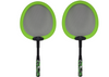 Zestaw 2 Rakietek Do Badmintona Paletki 2 Lotki Badminton Zielony