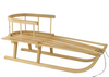 Sanki Drewniane Z Oparciem Sznurek Saneczki Duże