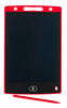 Tablet 10' do rysowania dla dzieci 3+ czerwony + Rysik + Ekran LCD + Kolorowe rysunki