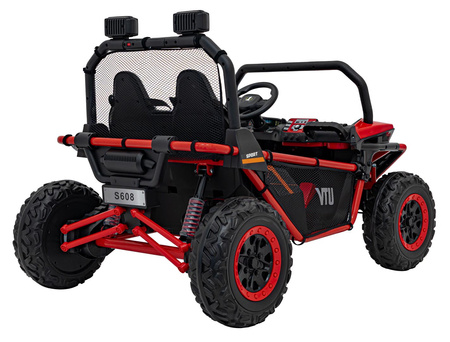 Pojazd Buggy FASTER Czerwony