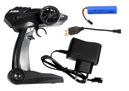 Auto Zdalnie Sterowane Jeep R/C 1:18 Złoty