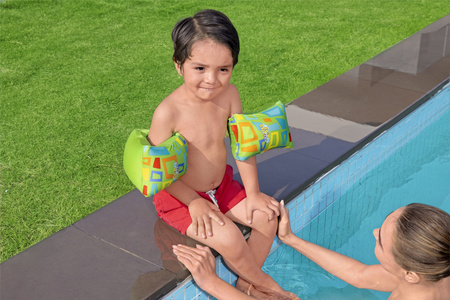 Rękawki Do Pływania Zielone M/L Bestway  32183