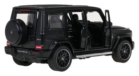 Autko Metalowe 1/32 Mercedes-Benz AMG G63 z Dźwiękiem Czarny RASTAR