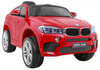 BMW X6M Elektryczne Autko dla dzieci, Czerwony SUV + Pilot