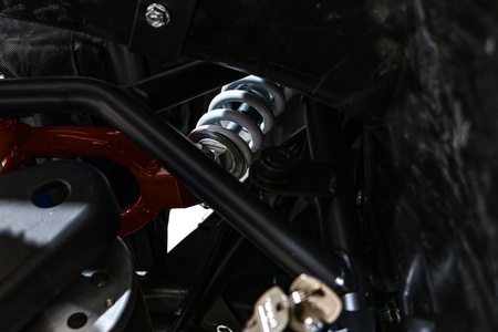 Quad HIPERFECT na akumulator Czerwony 35km/h + Silnik 1000W + Koła pompowane + Regulacja siedzenia