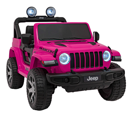 Pojazd Jeep Wrangler Rubicon Różowy