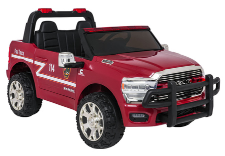 Pojazd RAM 3500 Straż Pożarna Czerwony