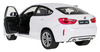 Autko Metalowe 1:24 BMW X6M Białe RASTAR