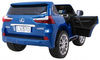 Lexus LX570 Lakierowane Autko dla 2 dzieci Niebieski SUV + Pilot