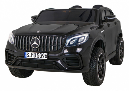 Auto Mercedes GLC 63S Czarne -  SUV dla dzieci + Napęd 4x4