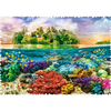 Puzzle - 600 Crazy Shapes - Tropikalna wyspa - Trefl 11113