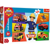 Puzzle - 100 - Pojazdy Strażaka Sama - Trefl 16354