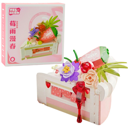 Klocki Konstrukcyjne Torcik Tort Deser Dekorowany 292–357el.