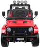 Autko terenowe Raptor Drifter Czerwony + Pilot + Napęd 4x4 + Schowek + Wolny Start + MP3 LED