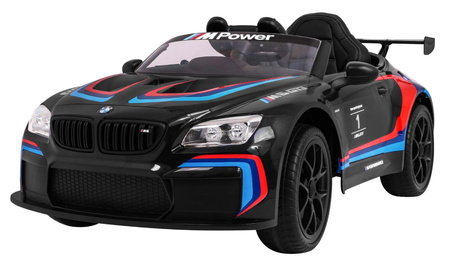 BMW M6 GT3 Auto na akumulator dla dzieci Czarny