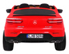Auto Mercedes GLC 63S dla dzieci Czerwony Suv + Napęd 4x4
