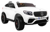 Auto Mercedes GLC 63S dla dzieci Biały SUV + Napęd 4x4