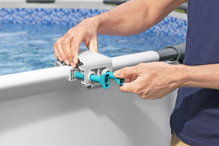 Filtrująca Pompa basenowa ze Skimmerem Skimatic FlowClear 3974l/h BESTWAY + Filtr wymienny