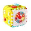 Kostka Edukacyjna Sorter Cyferki Wzory Zegar Kolorowa