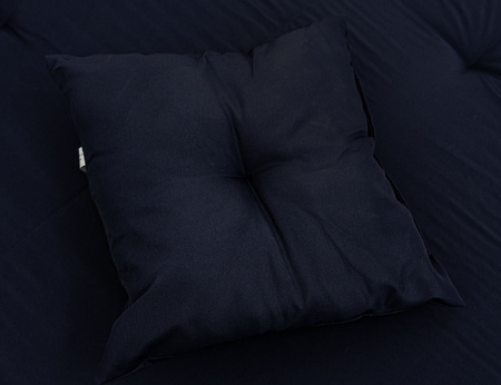 Huśtawka Ogrodowa Siedzisko Textylina 2x1 Granatowa