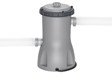 Basen stelażowy Steel Pro MAX 427x122 Szary 14FT BESTWAY 5w1 + Akcesoria