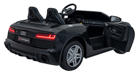 Pojazd Audi Spyder R8 LIFT Czarny