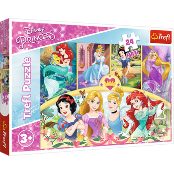 Puzzle - 24 Maxi - Magia wspomnień - Disney Princess - Trefl 14294