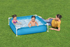 Ogrodowy Basen stelażowy dla dzieci 2+ BESTWAY Kwadrat 122x122x30,5cm