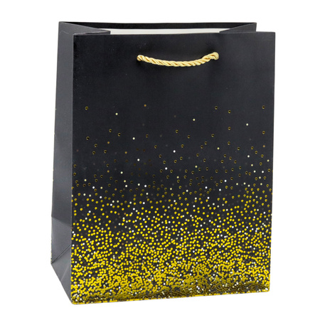 Torba Prezentowa Błyszczący Gradient Kropki 23 x 18 x 10,5 cm
