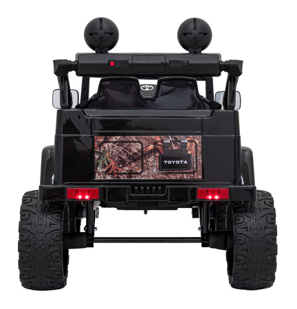 Toyota FJ Cruiser dla dzieci Czarna terenówka + Pilot