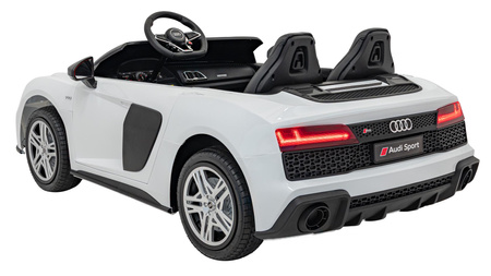 Pojazd Audi Spyder R8 LIFT STRONG Biały