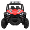 Terenowe Grand Buggy Lift dla dzieci Czerwony + Napęd 4x4 + Pilot + Bagażnik + Radio MP3 + LED