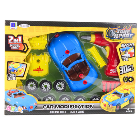 Zestaw do rozkręcania Zmodyfikuj Auto Wiertarka