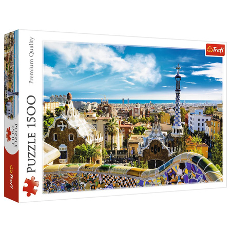 Puzzle - 1500 - Park Güell - Barcelona - Trefl 26147