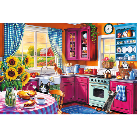 Puzzle - 300 EasyPiece - Poranek w kuchni - Trefl 23102