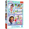 Puzzle - 2x70 - Baw się z Gabby - Koci Domek Gabi - Trefl 34438