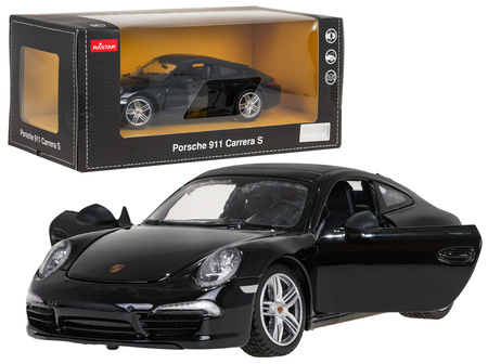 Autko Metalowe 1:24 Porsche 911 Czarne RASTAR
