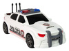 Auto Sportowe Otwierany Bagażnik Policja Światła Dźwięki Biały 1:16