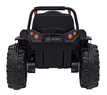 Koparka Traktor na akumulator dla dzieci Zielony + Ruchome Ramię Łyżka + Pilot + Wolny Start + Radio FM + LED