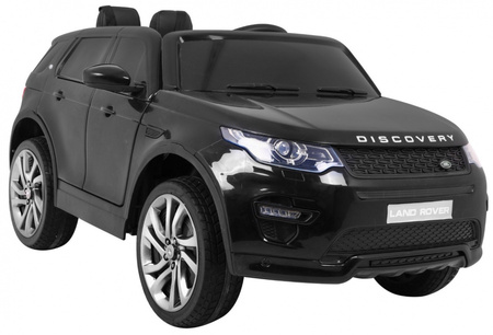 Land Rover Discovery dla dzieci Czarny SUV + Pilot