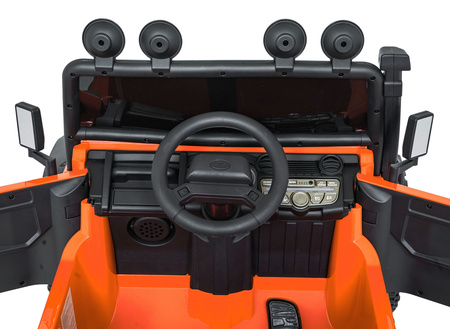 Pojazd Land Rover Defender 110 SVX Concept Pomarańczowy