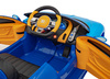 Bugatti Chiron na akumulator dla dzieci Niebieski + Pilot + Bagażnik + EVA + Amortyzatory + Audio LED