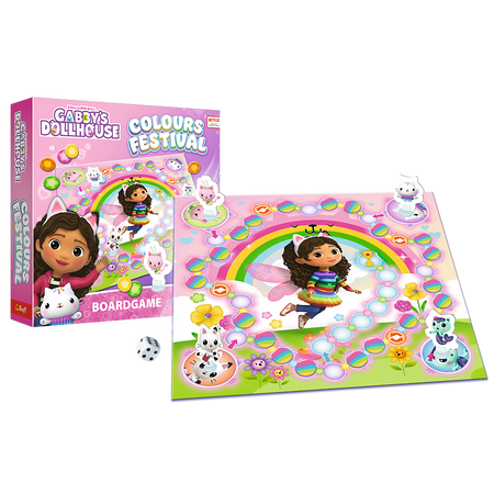 Gra rodzinna Colours Festival Koci Domek Gabi Trefl 02594