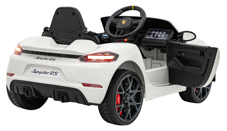 Pojazd Porsche Spyder RS 718 Lakier Biały