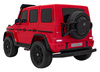 Pojazd Mercedes Benz G63 AMG XXL Czerwony