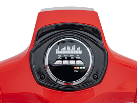 Pojazd Skuter Retro 23 Czerwony