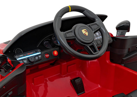 Pojazd Porsche Spyder RS 718 Lakier Czerwony