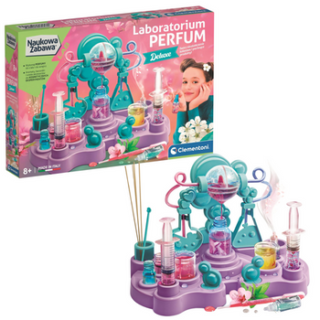 Naukowa Zabawa Laboratorium Perfum Delux Język Polski Clementoni 50396