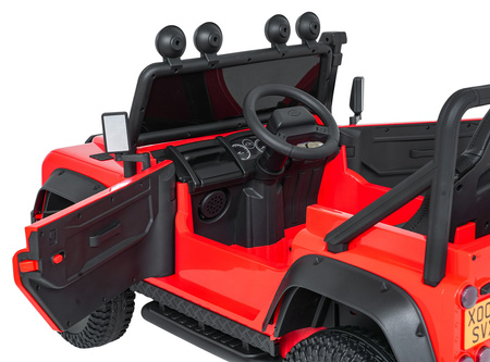 Pojazd Land Rover Defender 110 SVX Concept Czerwony